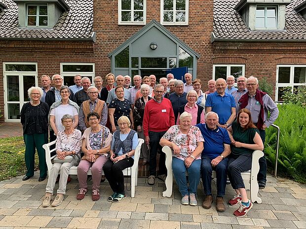 Gruppenbild der Gäste aus Hardehausen.